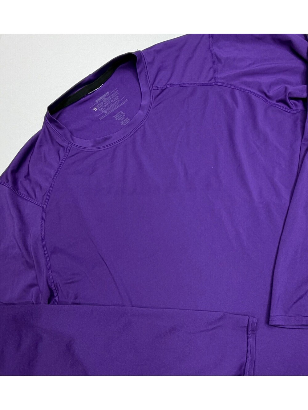 Patagonia Shirt Mens XXL Midweight Purple Base Layer Hiking